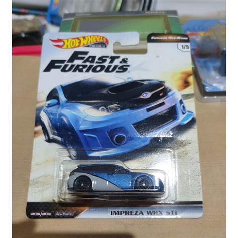 SUBARU HOT WHEELS 風火輪斯巴魯翼豹 WRX STI Furious 越野 HotWheels 速度之怒 蝦皮購物