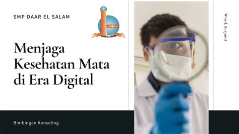 Tips Menjaga Kesehatan Mata Di Era Digital Materi Bk Kelas 8