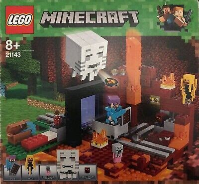 Minecraft Lego The Nether Portal Complete Set Boxed With