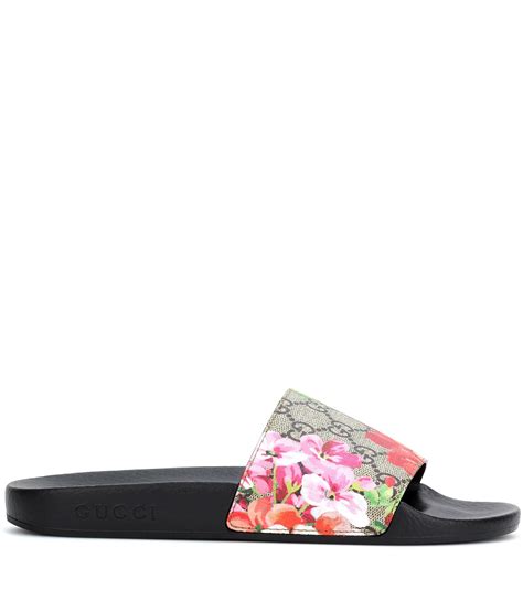 Buy Gucci Gg Blooms Supreme Slide Sandal Cheap Online