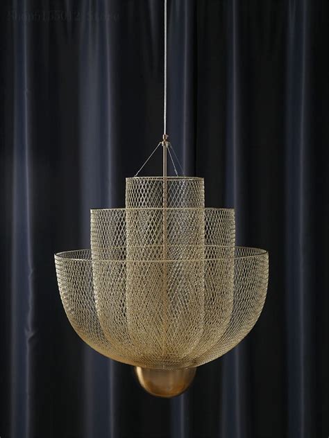 Mesh Chandelier Small Large Chanedlier Pendants At Satulight