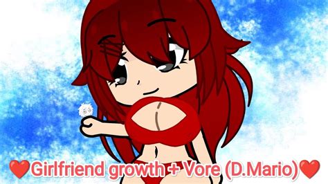 Girlfriend Growth Vore D Mario Animation Gacha Club Youtube