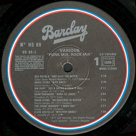 God Save The Sex Pistols French Vinyl Releases Punk Mix Rock Mix