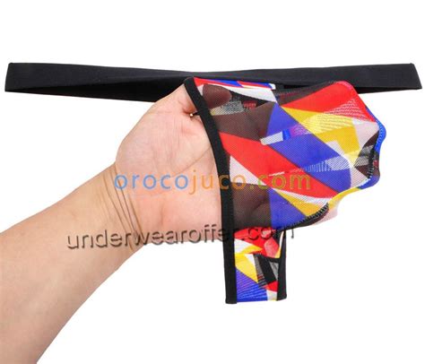 Sexy Men Bikini Body T Back Underwear Bulge Pouch Elastic Soft Micro Thong Pants MU X