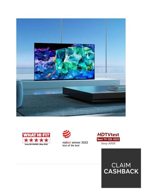 Sony XR-65A95K, 65 inch, OLED, 4K Ultra HD HDR, Smart TV with Google TV ...