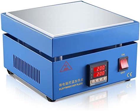 Vevitts V W Led Microcomputer Electric Hot Plate Preheat Soldering Preheating Station