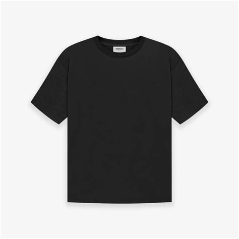 Fear Of God Essentials T Shirt Black Ss21