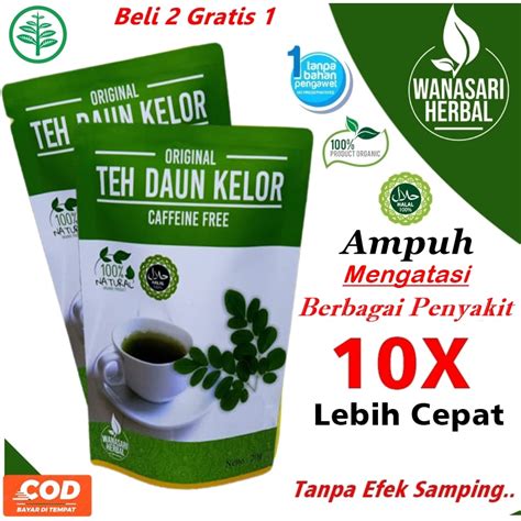 Jual Teh Daun Kelor Segar Original 100 Murni Teh Daun Kelor Celup