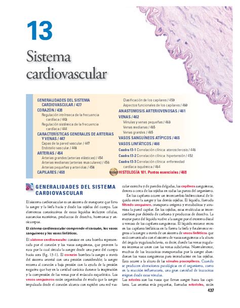 Cardio Ross Resumen Ross Histolog A Texto Y Atlas G E N E R