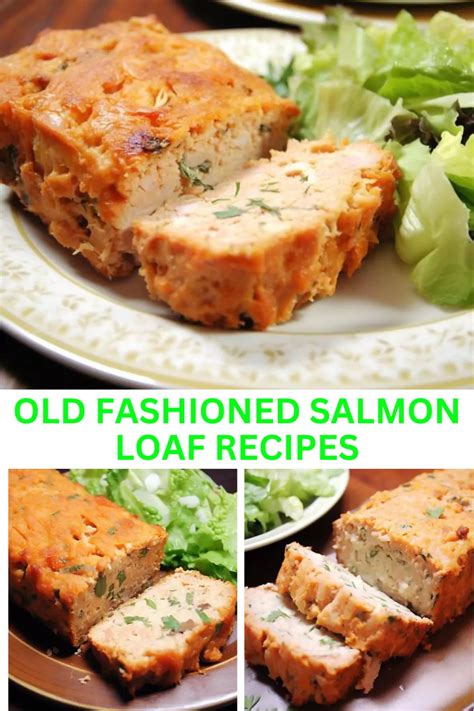 Old Fashioned Salmon Loaf Recipes