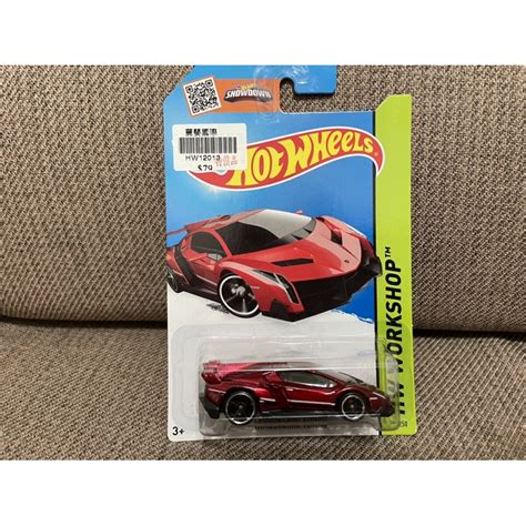 hot wheels 風火輪 藍寶堅尼 veneno 現貨 正版 蝦皮購物