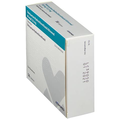 Telmisartan Hydrochlorthiazid Axiromed Mg Mg St Mit Dem E