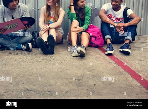 young people teen age concept stock photo alamy