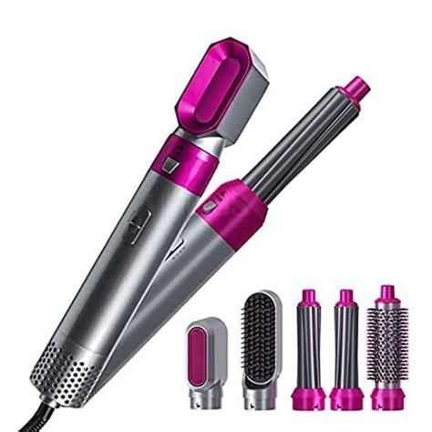 5 In 1 Hot Air Styler Hair Dryer Comb Multifunctional Styling Tool For Curly Hair Machine For