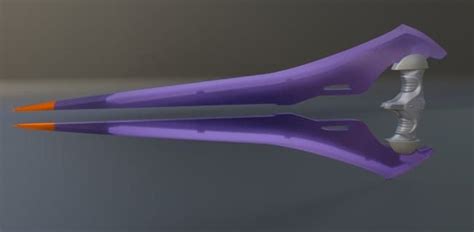 Halo Energy Sword Replica 3d Printed Etsy