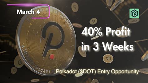 40 Profit In Just 3 Weeks Exclusive Polkadot Dot Entry Signal