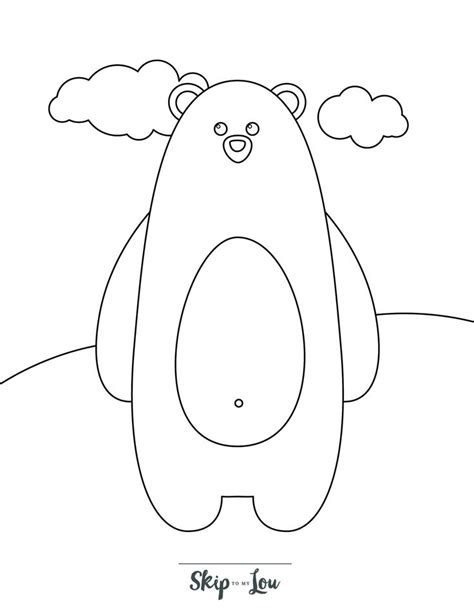 Free Printable Bear Coloring Pages