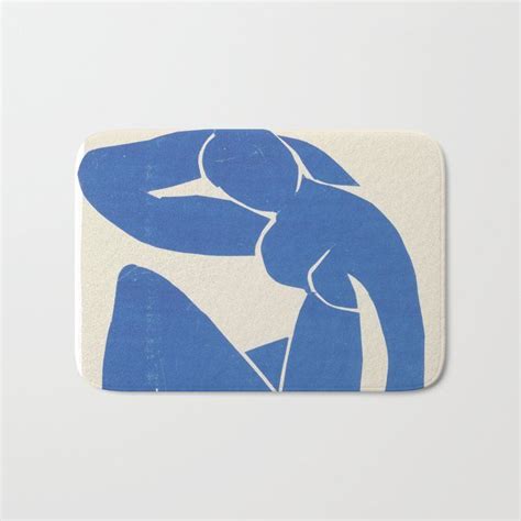 Blue Nude By Henri Matisse Bath Mat By Historia Images Society6