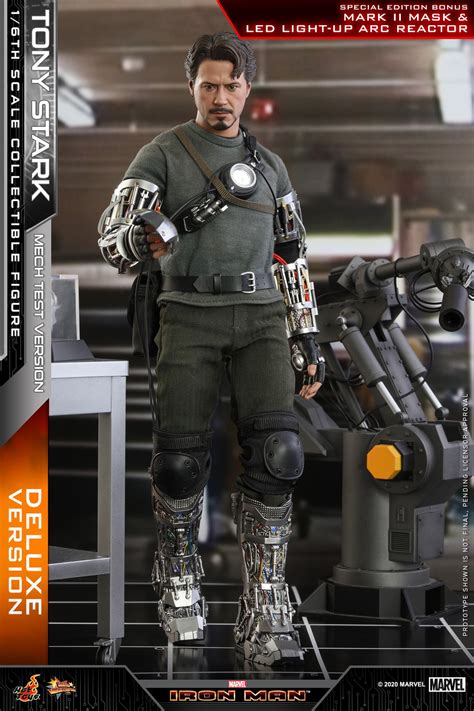 Iron Man Tony Stark Mech Test Version Scale Figure By Hot Toys The Toyark News