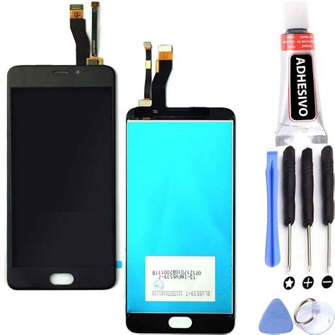 Kit De Reparaci N Para Pantalla Meizu M Note Negro