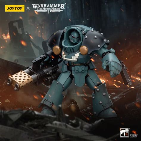 JOYTOY Вархаммер Ересь Хоруса 1:18 Отряд Терминаторов Сынов Гора ...