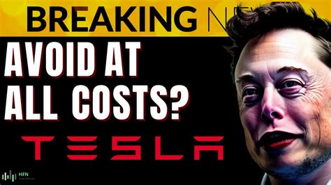 Tesla Stock Prediction - TSLA Stock Has Worst Year On Record!!! Blame