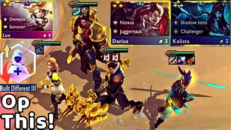 Nihius Tft Lux Kalista Darius Jayce Different Build