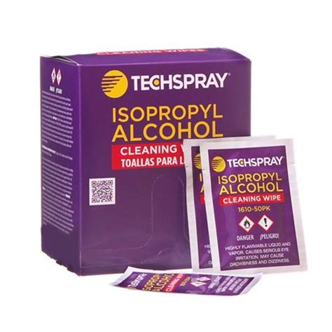 Isopropyl Alcohol Wipes Techspray