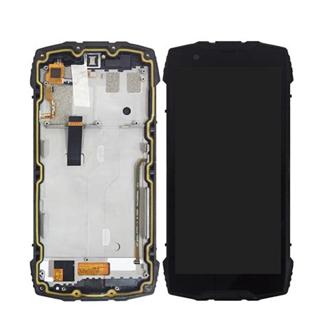 Screen Replacement With Frame For Blackview Bv Pro Black Ori R