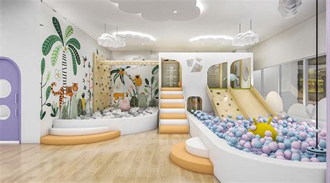 Creative Indoor Playground Design for Daycare & Kindergarten - Cowboy