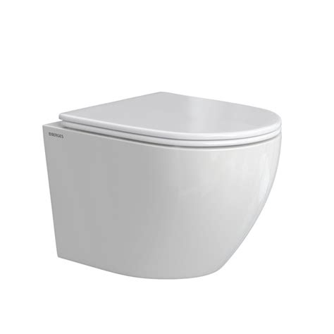 Подвесной унитаз BERGES Wasserhaus, направление выпуска: Горизонтальное ...