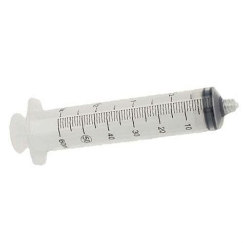 Syringe BD Plastipak 50 60ml 3 Piece Luer Lock 60 Pieces 300865