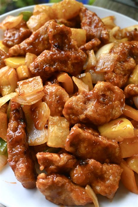 Sweet And Sour Pork Recipe Classic Cantonese Recipe