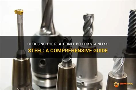 Choosing The Right Drill Bit For Stainless Steel: A Comprehensive Guide ...