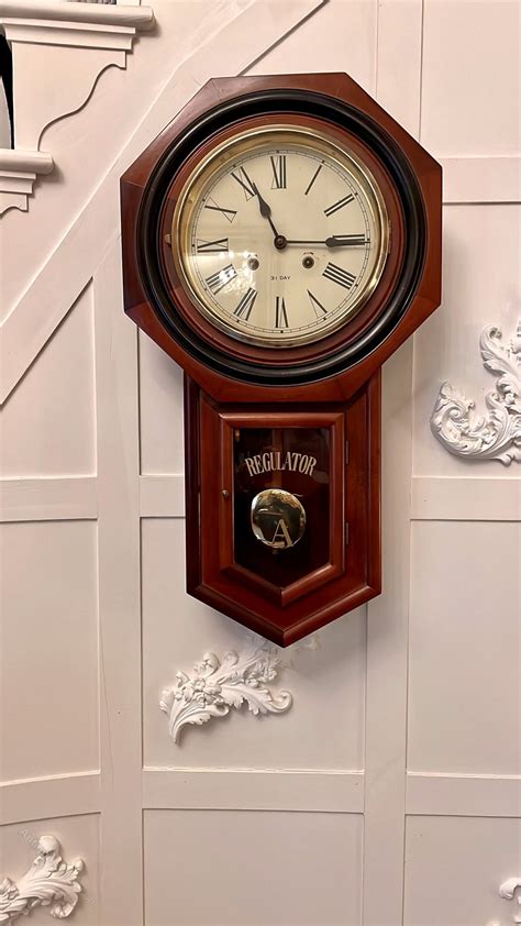 Antiques Atlas Victorian 31 Day Regulator Wall Clock