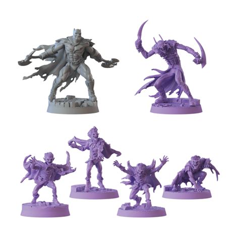 Zombicide Ed Dark Nights Metal Character Pack Expans O