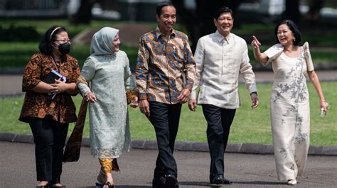 Momen Kebersamaan Jokowi Dan Presiden Filipina Ferdinand Marcos Di