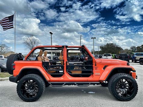 2020 Jeep Wrangler Lifted Turbo Sahara Hardtop NAV Alpine LEATHER for sale