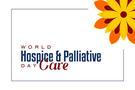 World Hospice And Palliative Care Day 25789005 Vector Art At Vecteezy