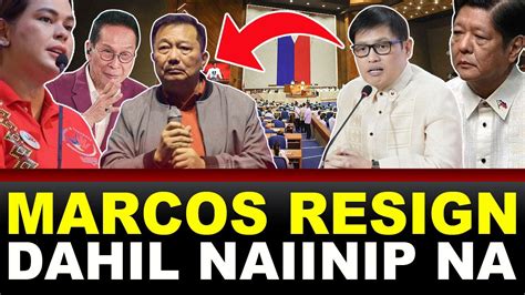 MARCOS RESIGN ANG SIGAW NG MGA KAALYADO NI VP SARA DAHIL NAIINIP NA