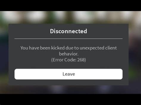 Roblox Hata Kodu 268 Çözüm Türkçe YouTube