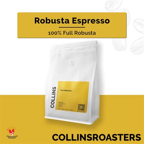 Jual Kopi Full Robusta Espresso Beans House Blend Gr Roast Bean