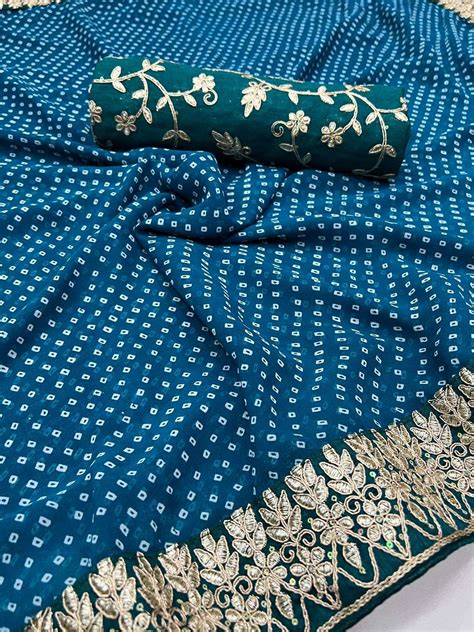 STAVAN KHAZANA HEAVY WEIGHTLESS WITH EMBROIDERY SAREES AT WHOLESALE PRICE