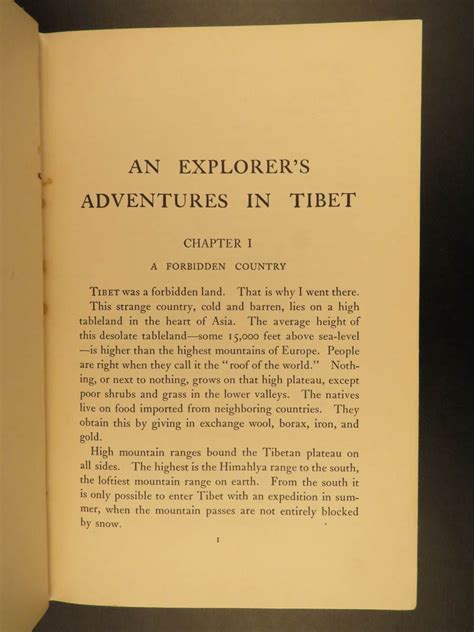 An Explorers Adventures In Tibet By Landor Arnold Henry Savage Near