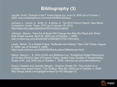 The Future of Digital Textbooks, Tools of Change, 2010 | PPT