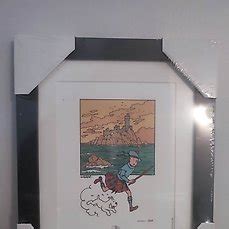 Tintin Lithographie Moulinsart L île noire 75 ans de Catawiki