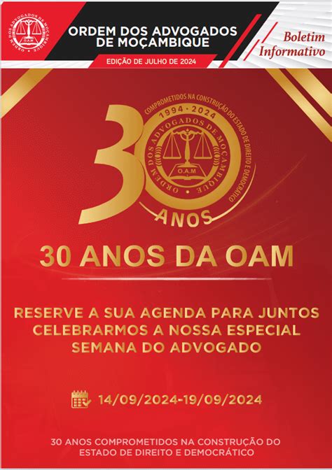 Boletim Informativo Julho 2024 Oam