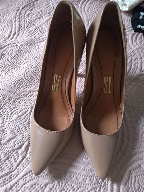 Scarpin Nude Santa Lolla Sapato Feminino Santa Lolla Usado Enjoei