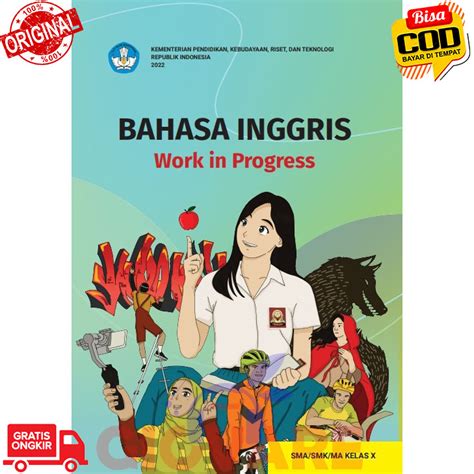 Buku Bahasa Inggris Kelas Kurikulum Merdeka Work In Progress Sma