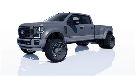 Ford F 450 Platinum Dually 2021 Lifted 3D 모델 TurboSquid 1946259